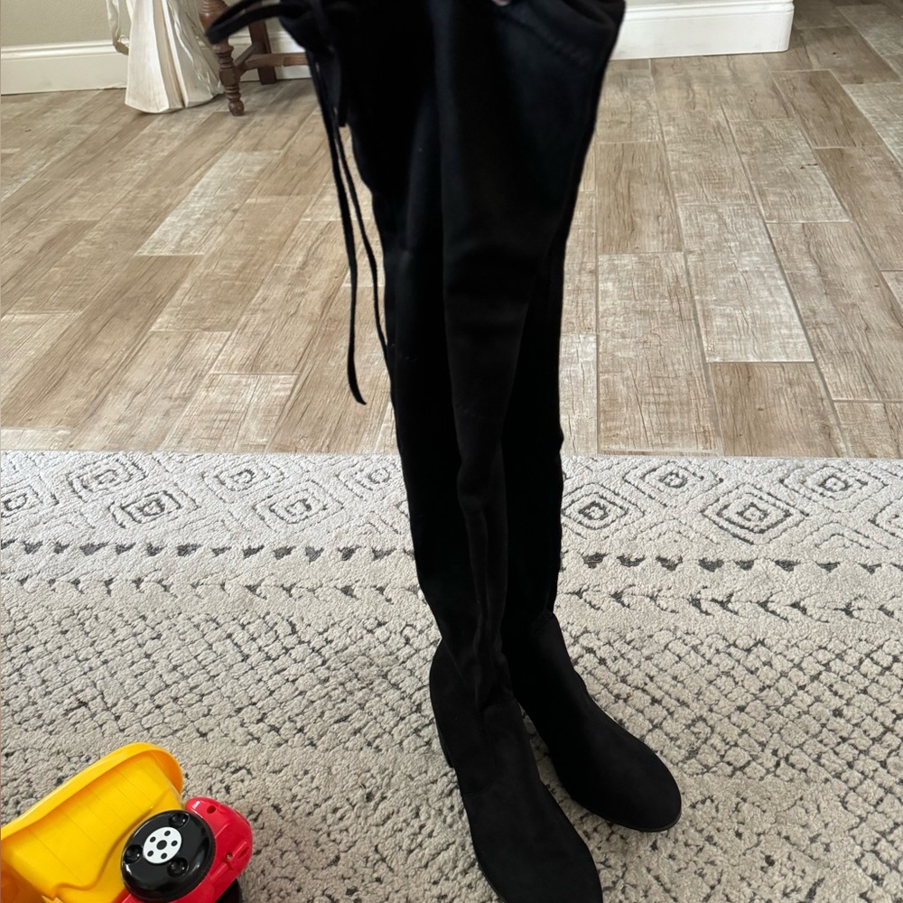 Thigh high boots